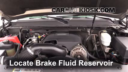 2007 Chevrolet Suburban 2500 LT 6.0L V8 Brake Fluid Check Fluid Level